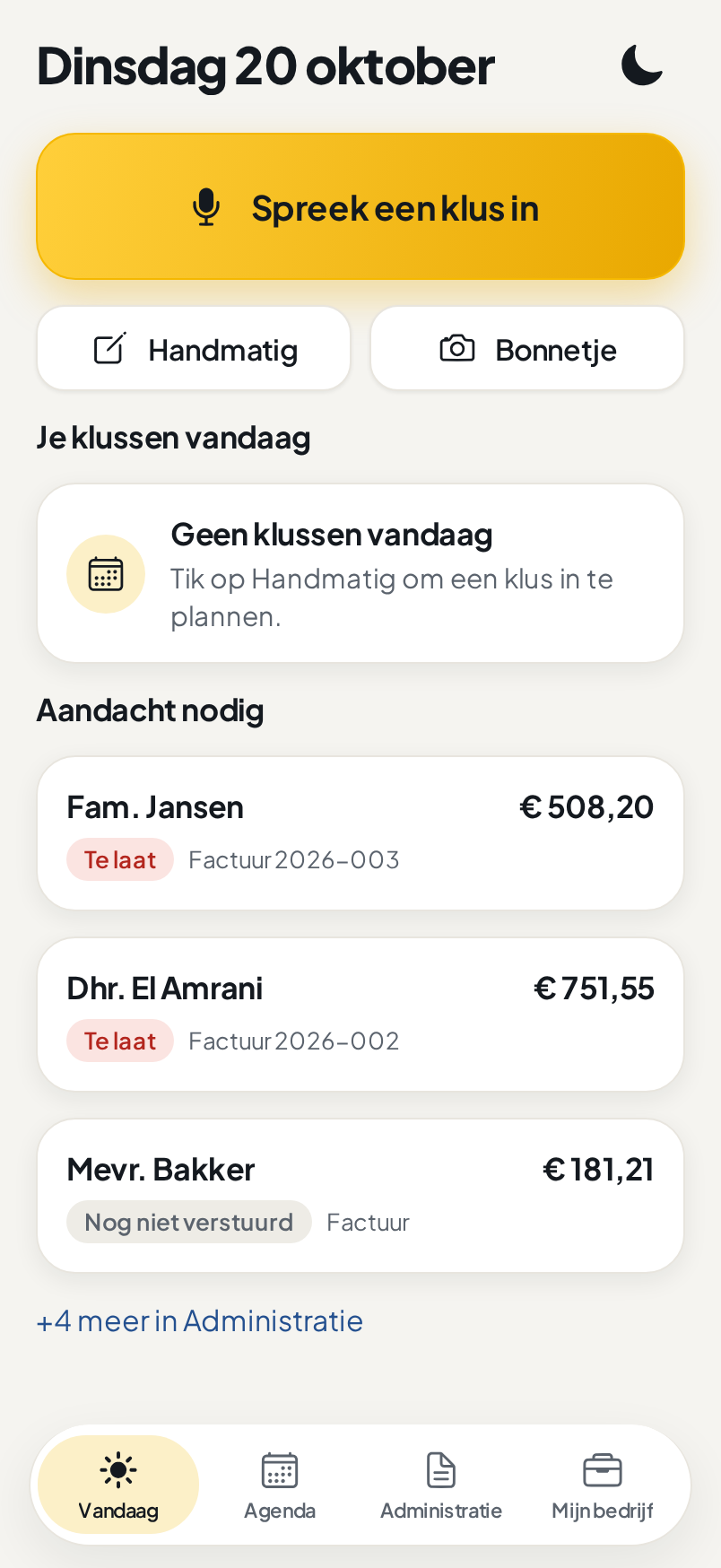 De app Klusassist